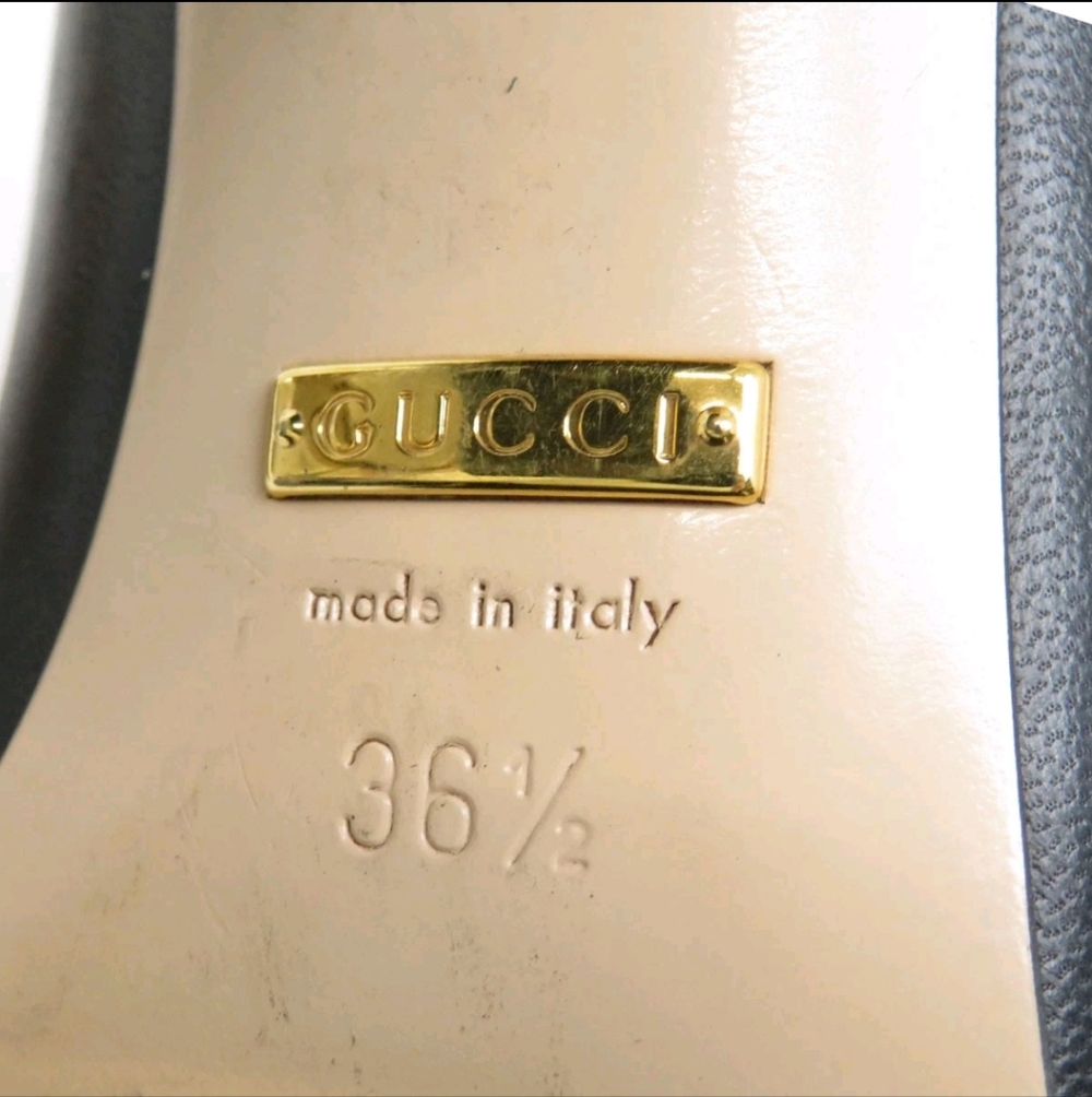 Gucci Marmont GG Mid Heel Loafers - Picture 11 of 13